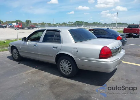 2009 Mercury Grand Marquis Ls (Fleet Only) из США, поврежденный, VIN 2MEHM75V09X622454